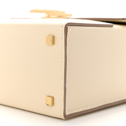 Hermes Epsom Cinhetic Boxy Top Handle Bag Craie 10 of 12