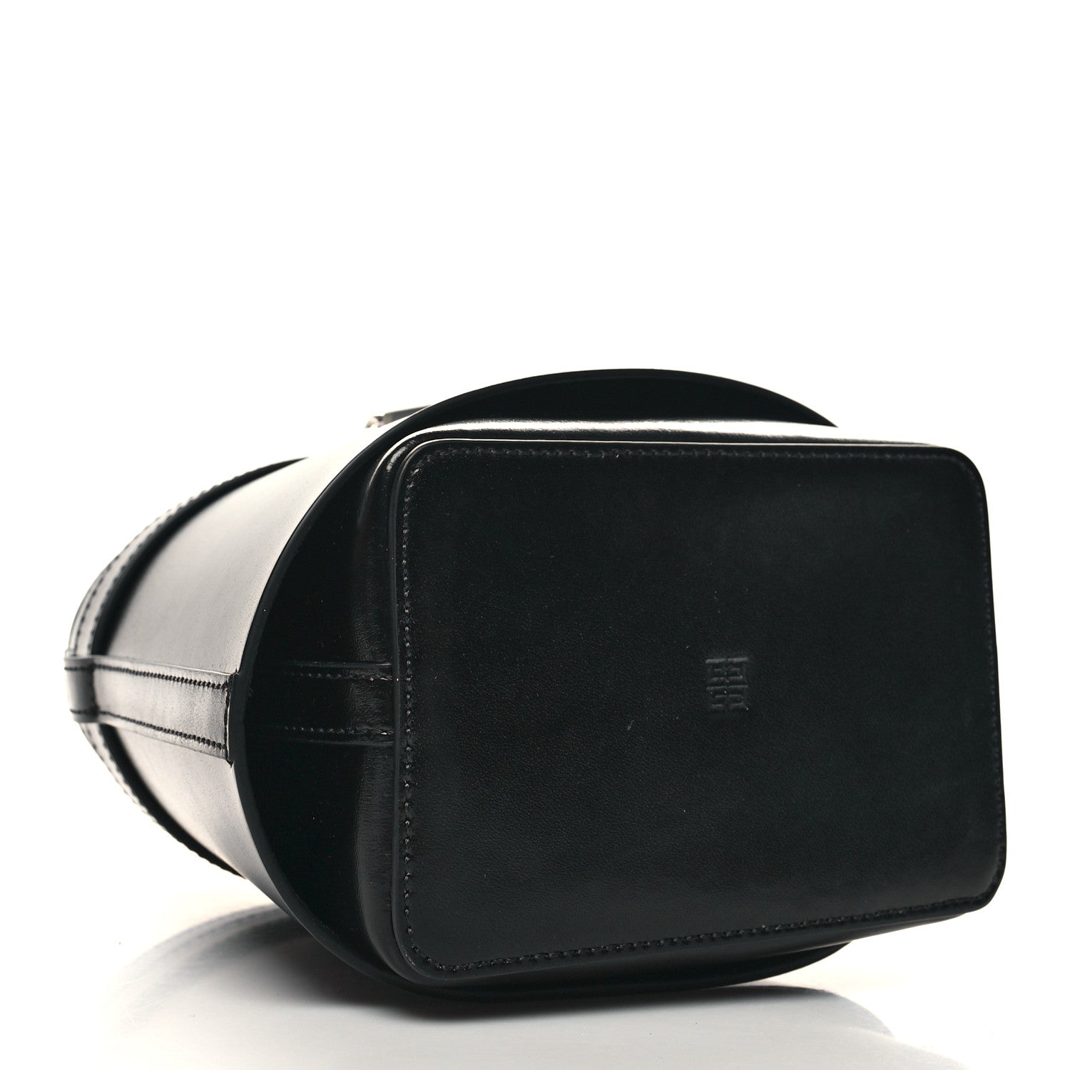 Givenchy Box Calfskin Shark Lock Bucket Bag Black 4 of 9