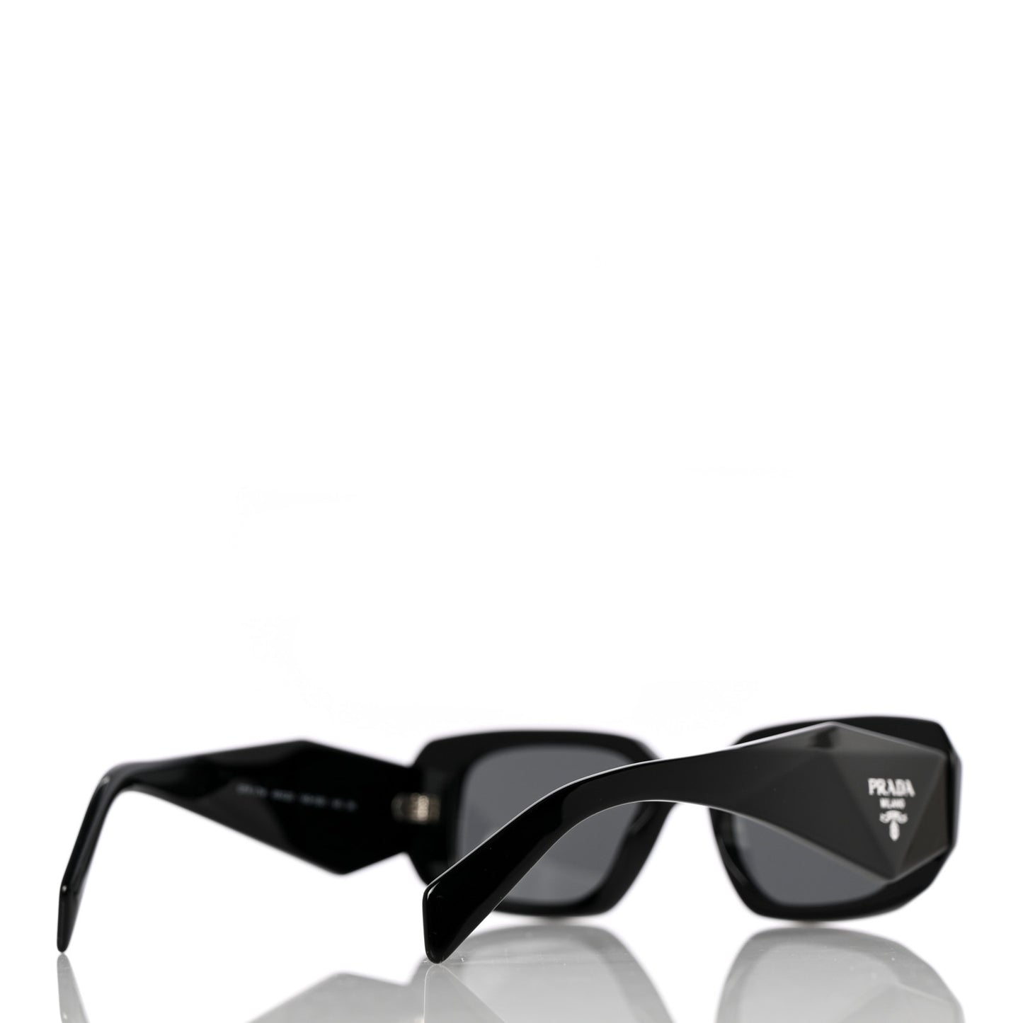 Acetate Symbole Sunglasses SPR 17W Black