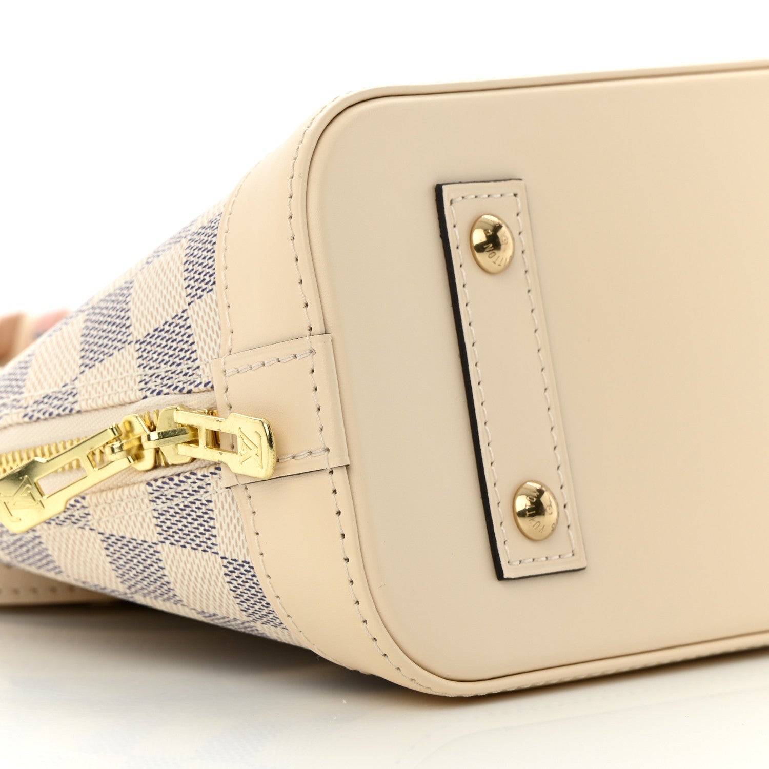 Louis Vuitton Damier Azur Braided Alma BB 8 of 9
