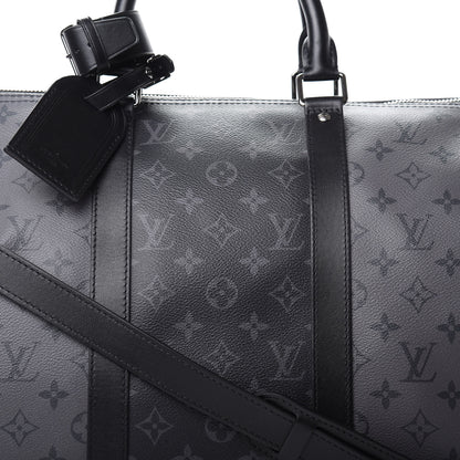 Louis Vuitton Reverse Monogram Eclipse Keepall Bandouliere 50 7 of 11