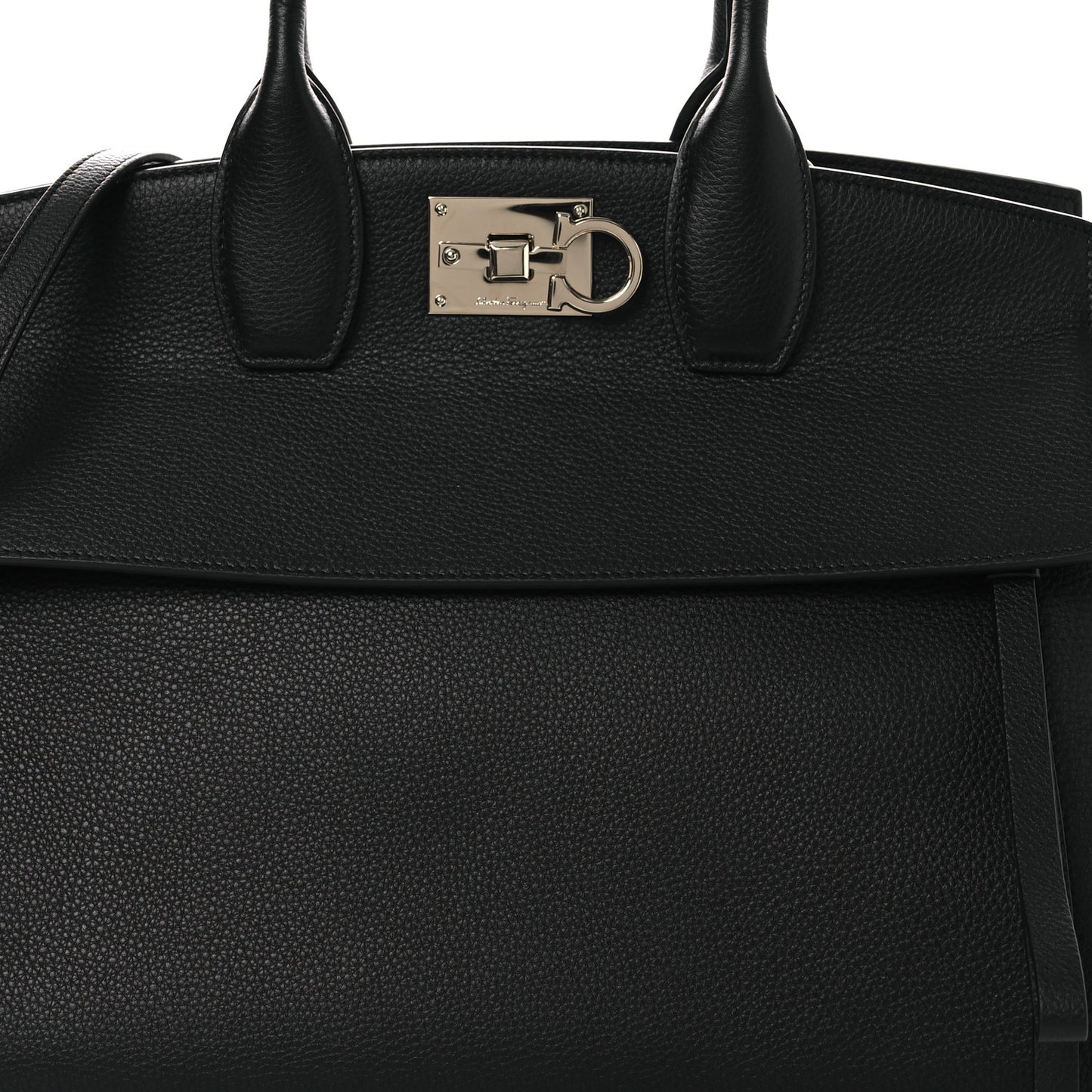Calfskin Large Studio Bag Black