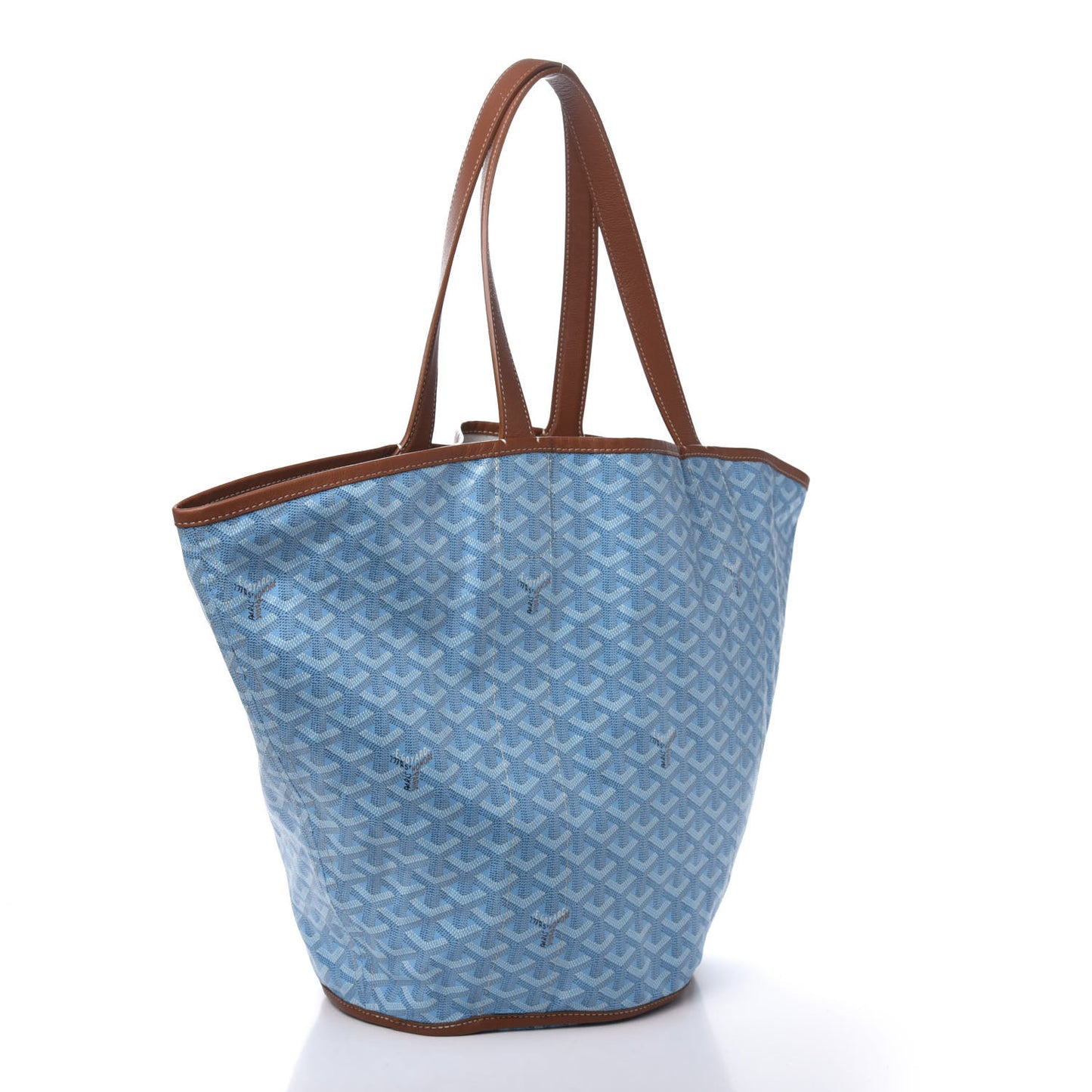 Goyardine Reversible Belharra Light Blue