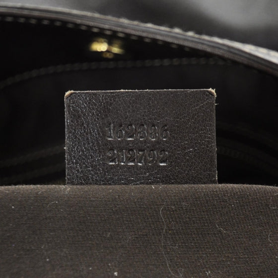 Leather Medium Britt Bag Dark Brown