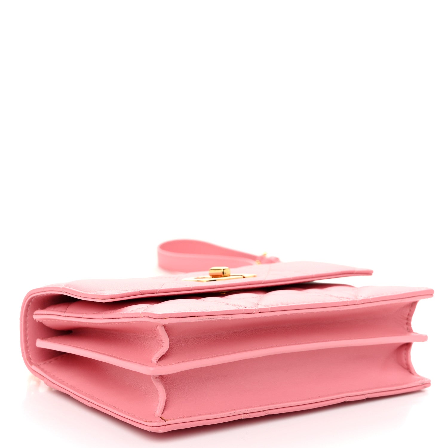 Christian Dior Lambskin Macrocannage Mini Miss Caro Bag Pink 4 of 11