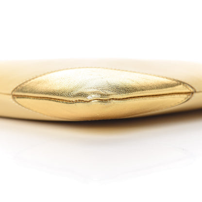 Celine Metallic Lambskin Bi-Color Coeur Ipad Clutch Gold 9 of 9