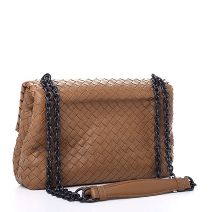 Bottega Veneta Nappa Intrecciato Small Olimpia Shoulder Bag Camel 3 of 10