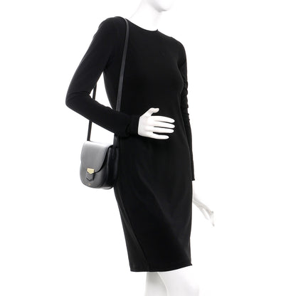 Celine Palmelato Calfskin Small Trotteur Black 2 of 8