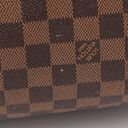 Louis Vuitton Damier Ebene Keepall Bandouliere 55 16 of 26