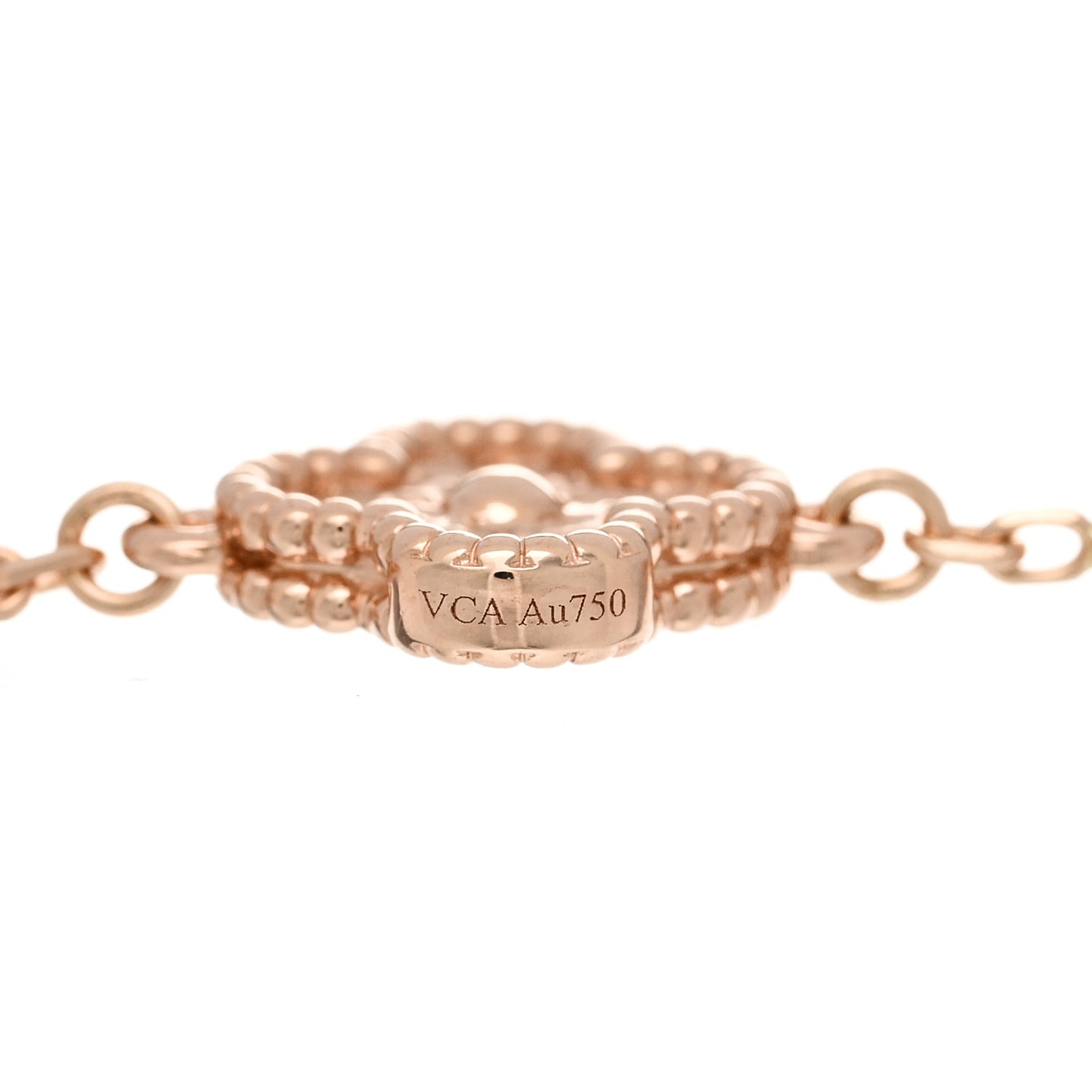 18K Rose Gold 6 Motifs Sweet Alhambra Bracelet