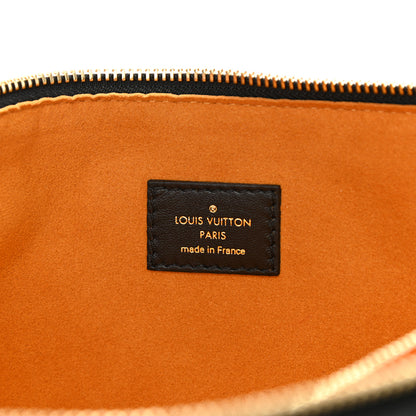 Louis Vuitton Lambskin Embossed Monogram Coussin MM Black 8 of 11