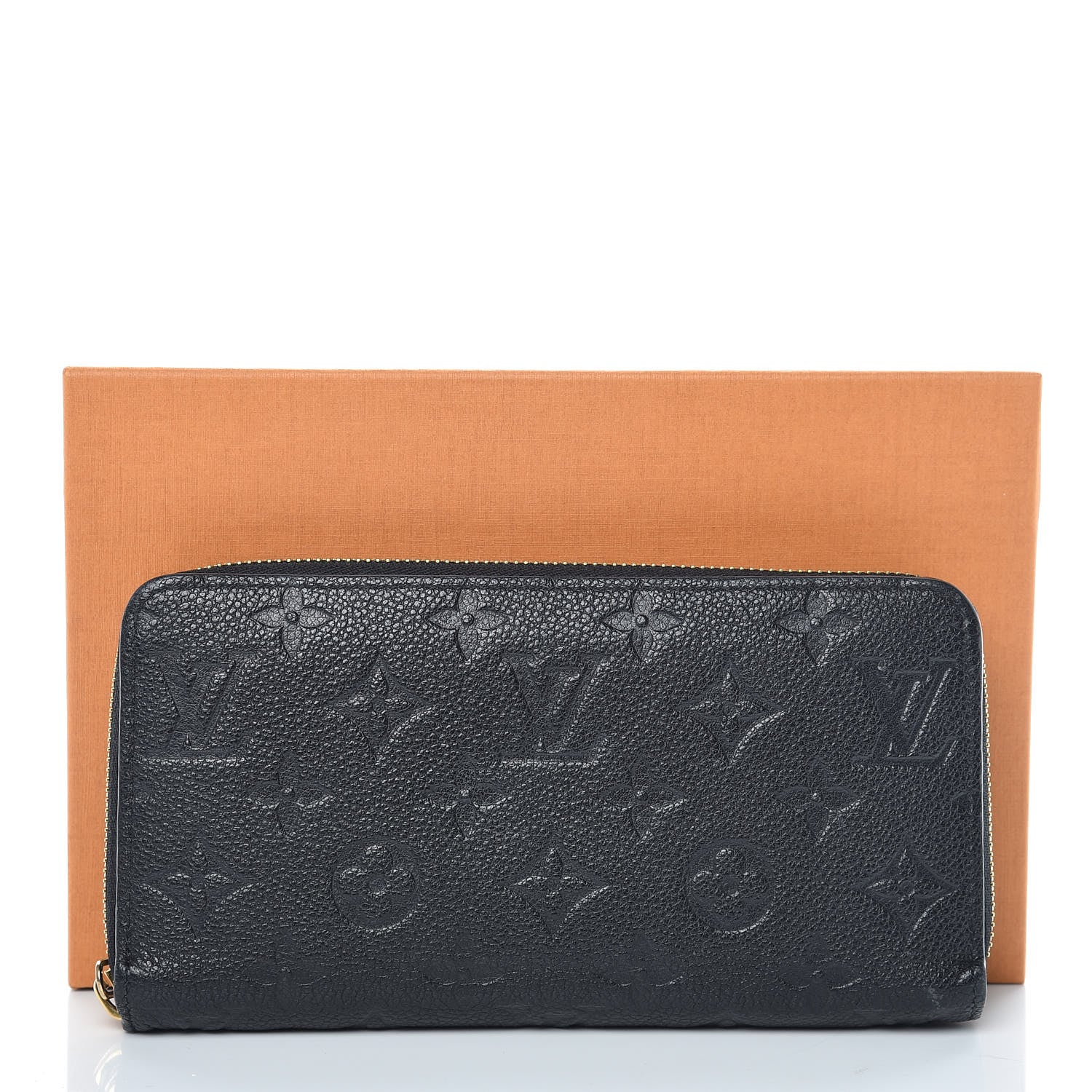 Louis Vuitton Empreinte Zippy Wallet Black 10 of 10