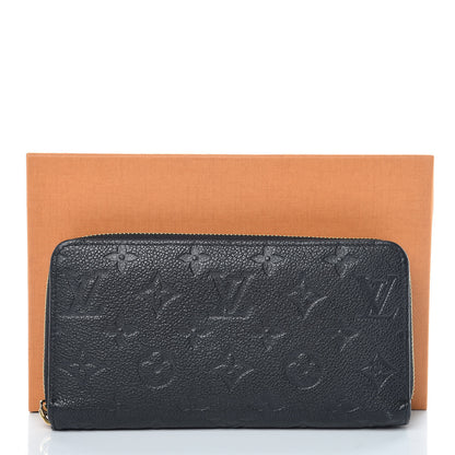 Louis Vuitton Empreinte Zippy Wallet Black 10 of 10