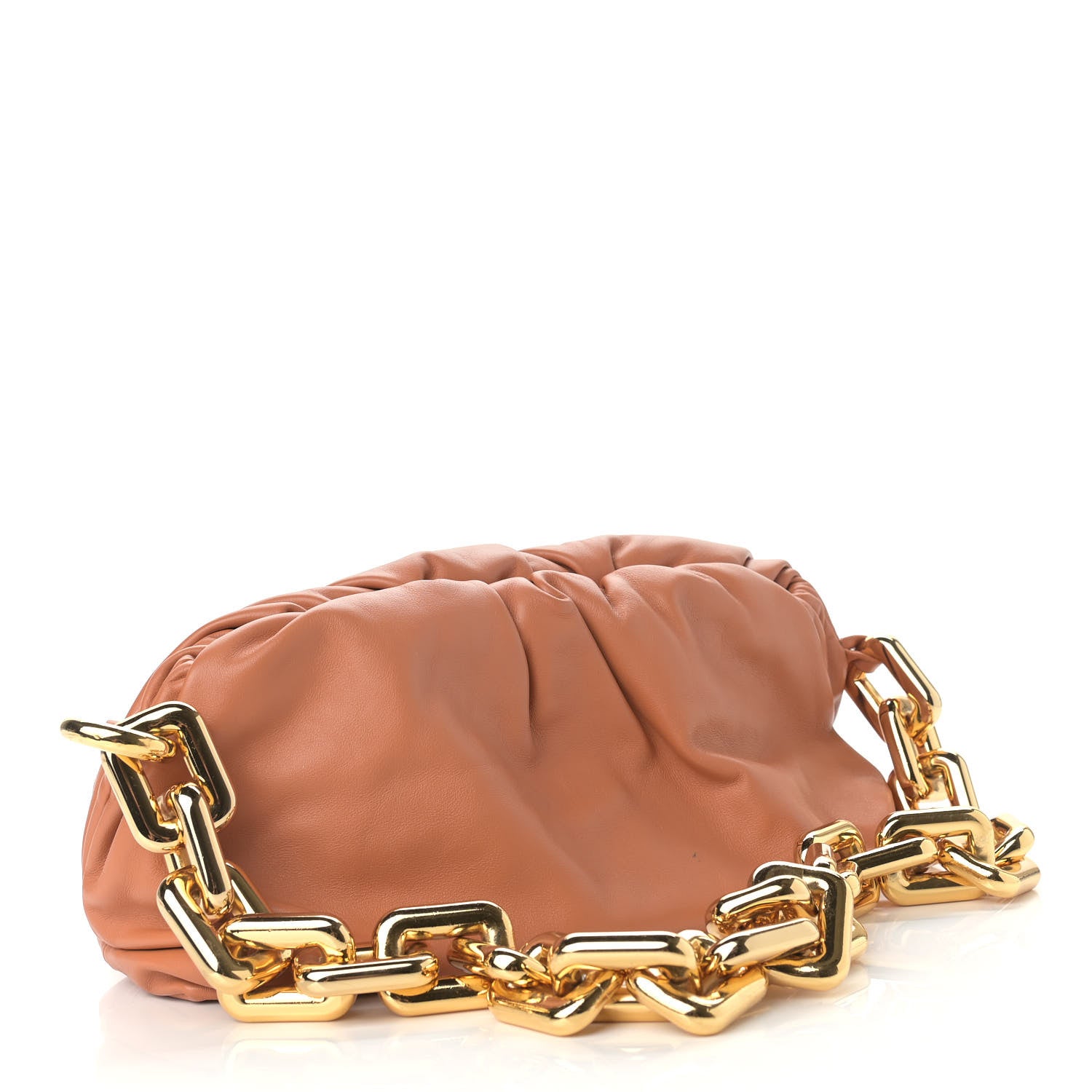 Bottega Veneta Calfskin The Pouch Chain Clay 3 of 19