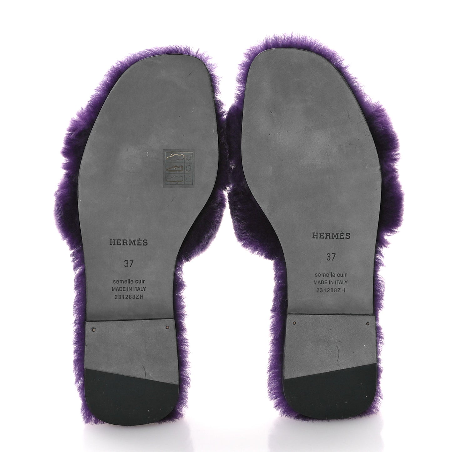 Woolskin Oran Sandals 37 Violet Fonce