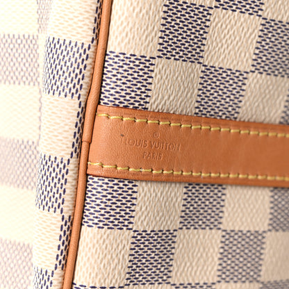 Louis Vuitton Damier Azur Speedy Bandouliere 35 6 of 9