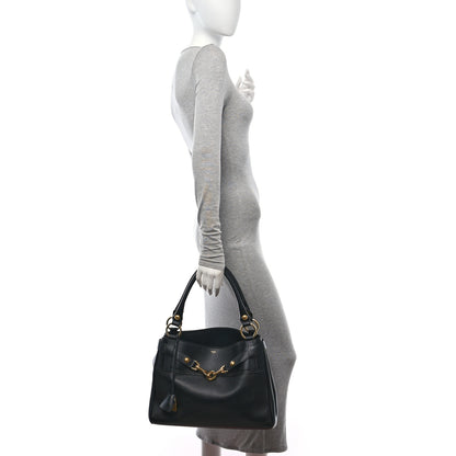 Celine Supple Calfskin Medium Annabel Black 2 of 13