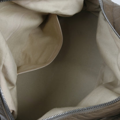 Chanel Lambskin Vintage Ligne Lady Braid Tote Taupe 9 of 11