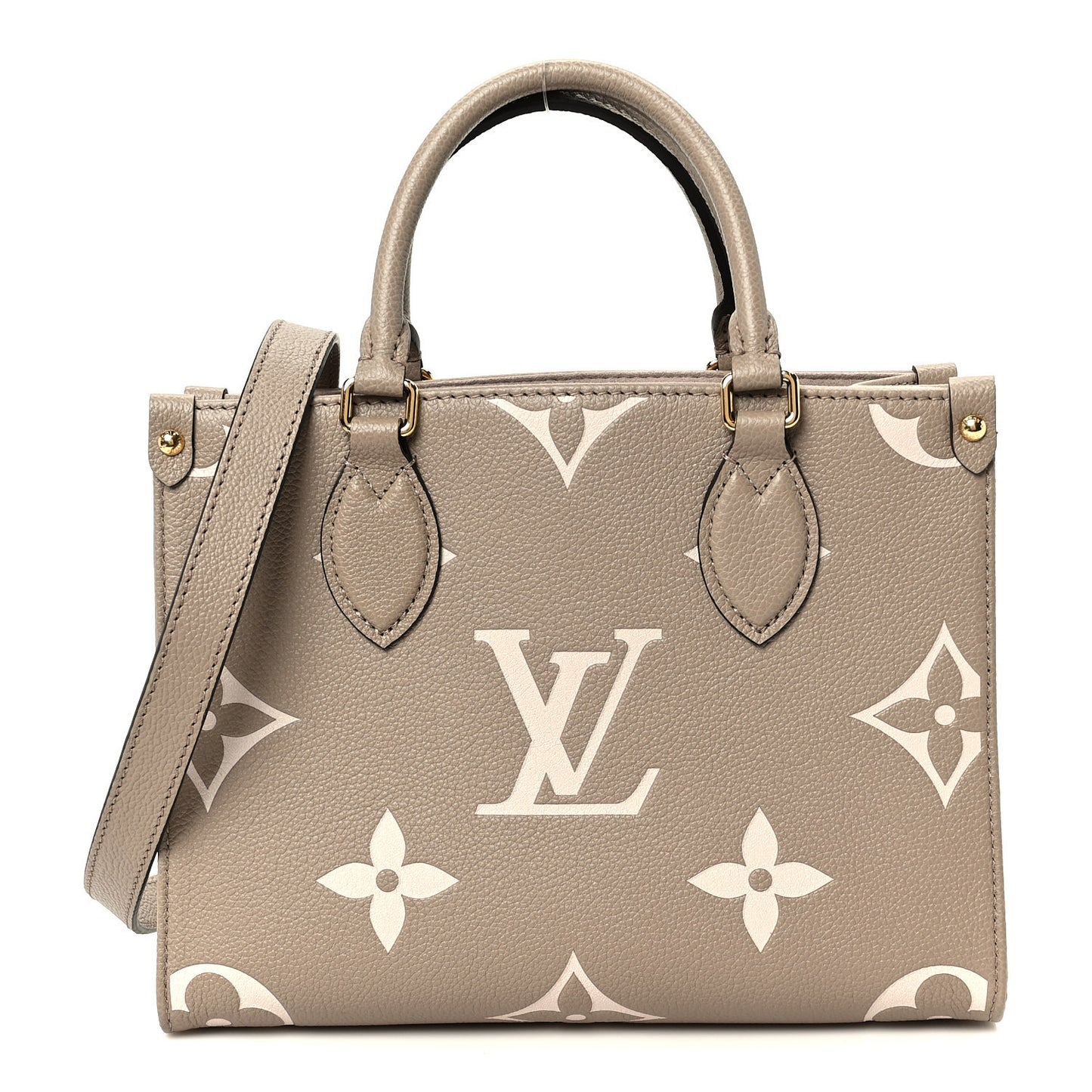 Empreinte Monogram Giant Onthego PM Tourterelle Creme