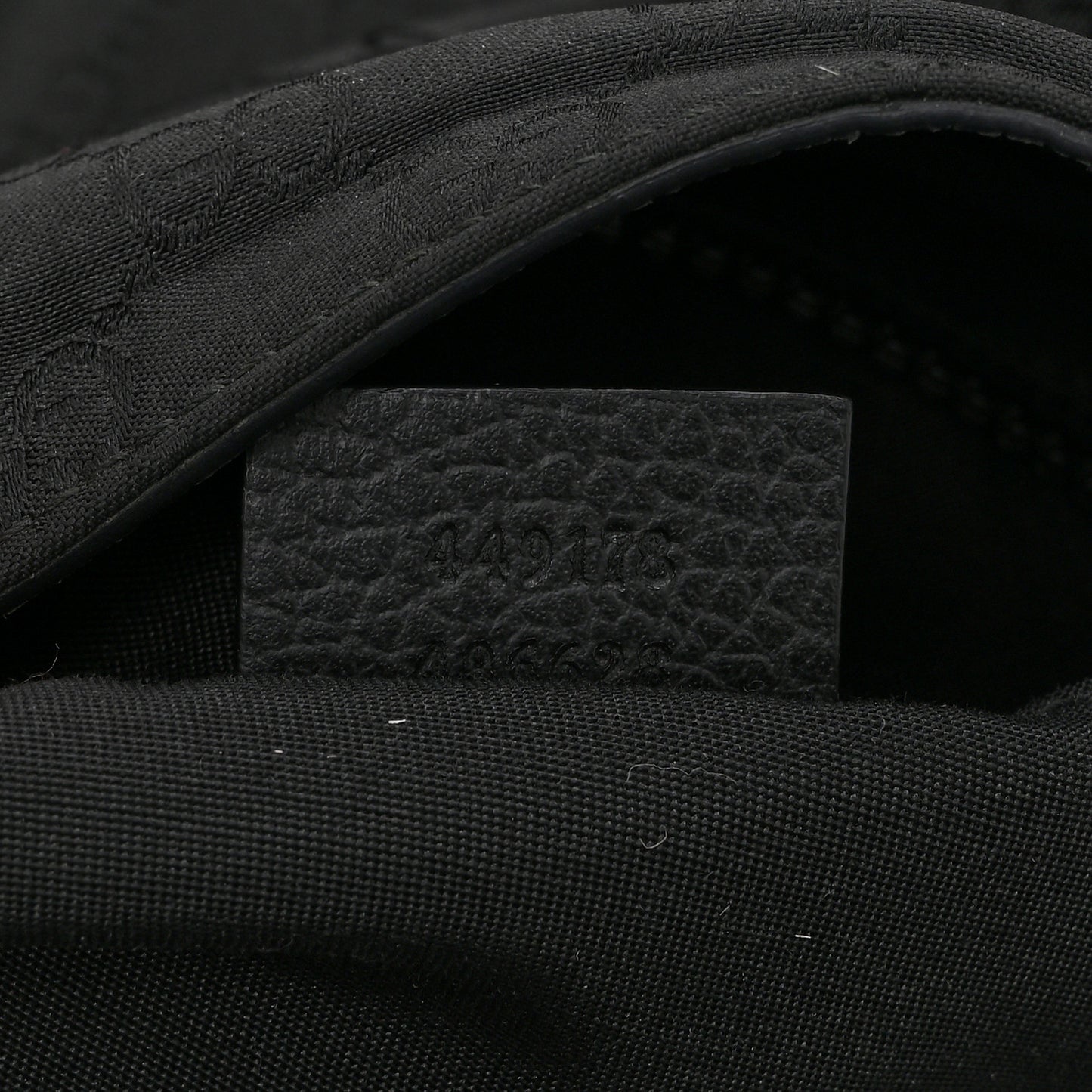 Nylon Monogram Tote Black