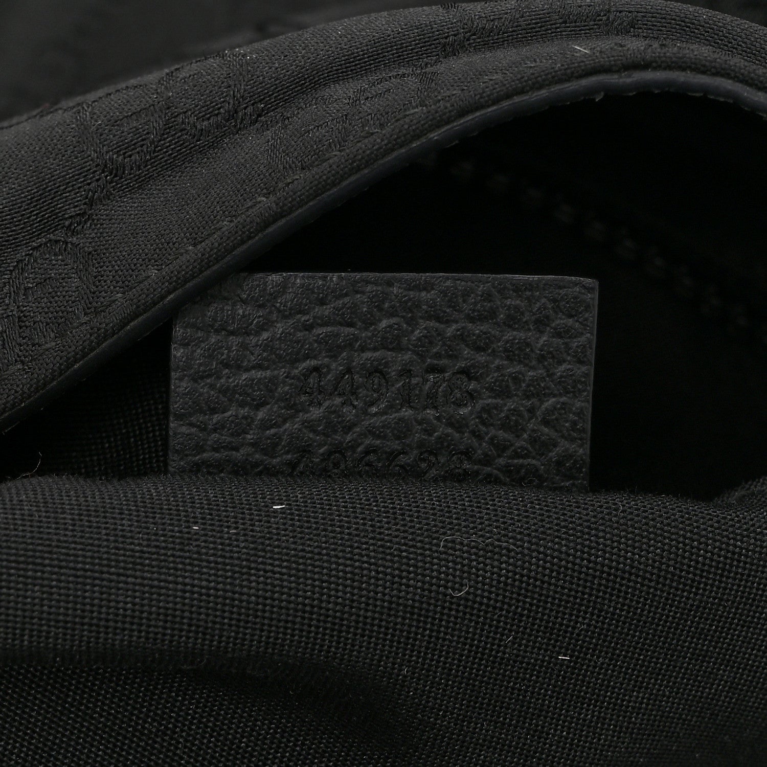 Gucci Nylon Monogram Tote Black 7 of 11