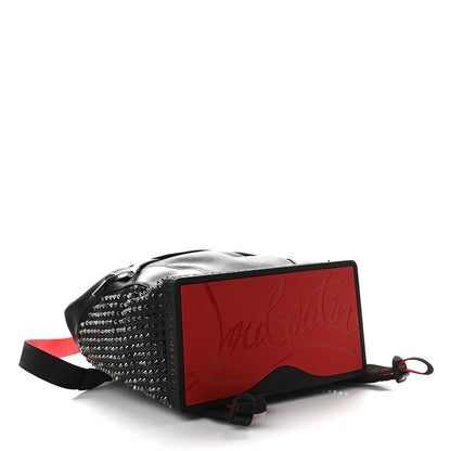 Christian Louboutin Calfskin Spiked Explorafunk Backpack Black 4 of 11