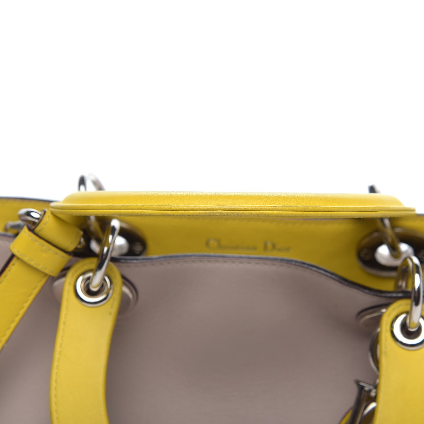 Smooth Calfskin Medium Tri-Color Diorissimo Tote