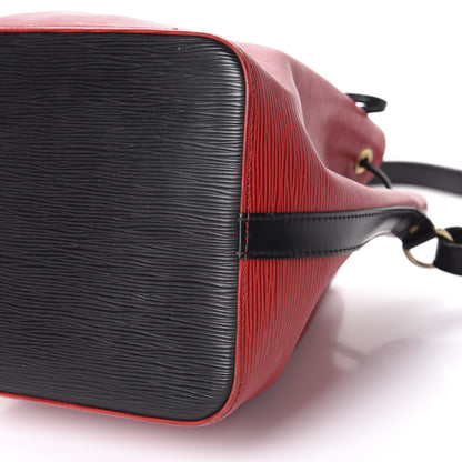 Louis Vuitton Epi Petit Noe Red Black 7 of 10