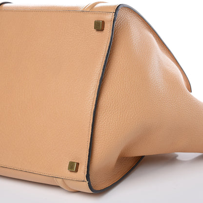 Celine Drummed Calfskin Medium Phantom Luggage Daffodil 9 of 11