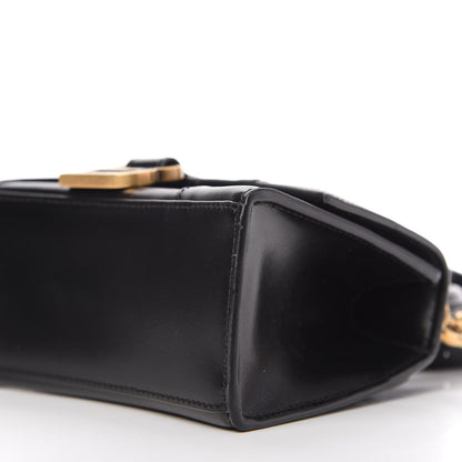 Balenciaga Shiny Box Calfskin Hourglass Top Handle Bag XS Black 7 of 8