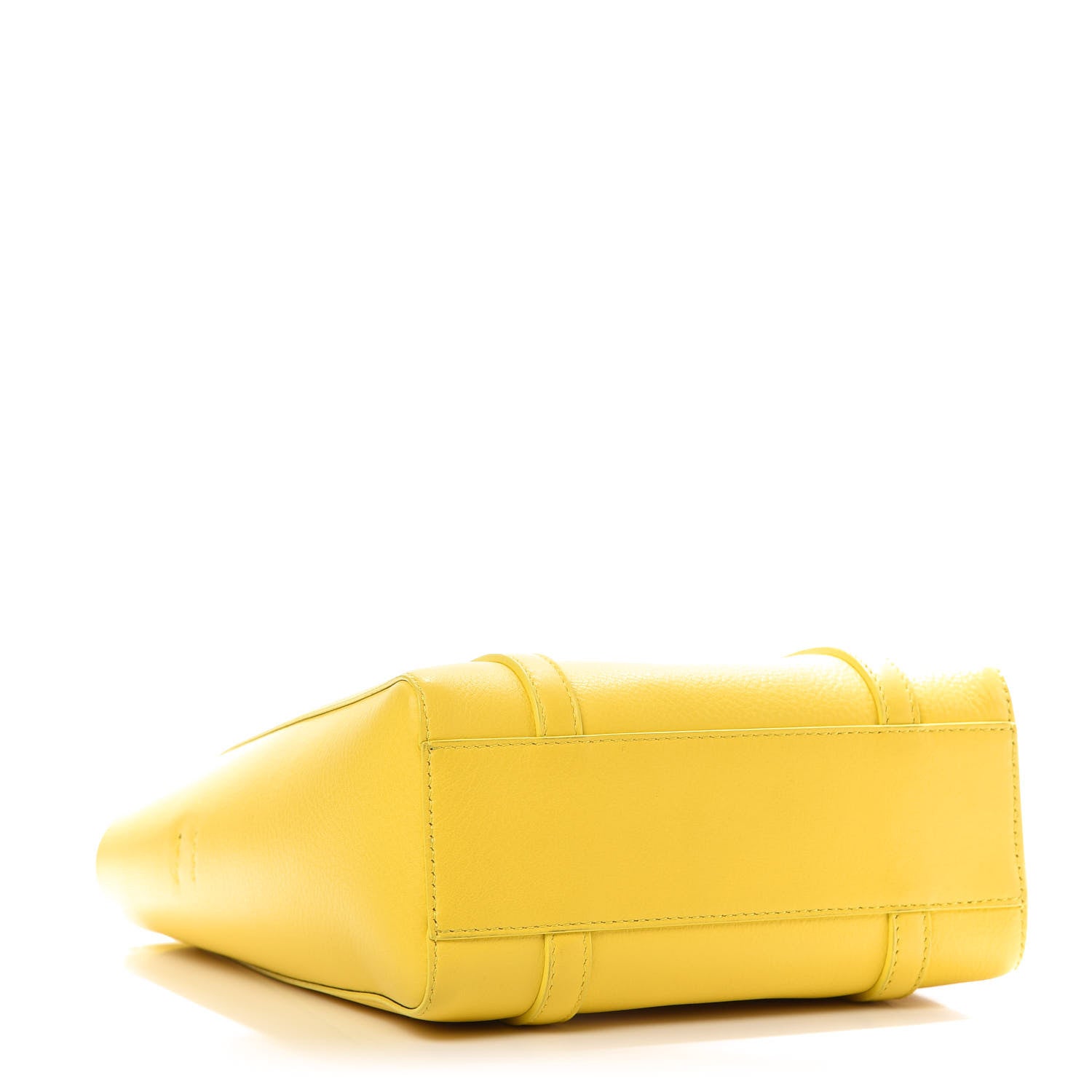 Balenciaga Smooth Calfskin Logo XXS Everyday Tote Jaune Soleil Black 4 of 9
