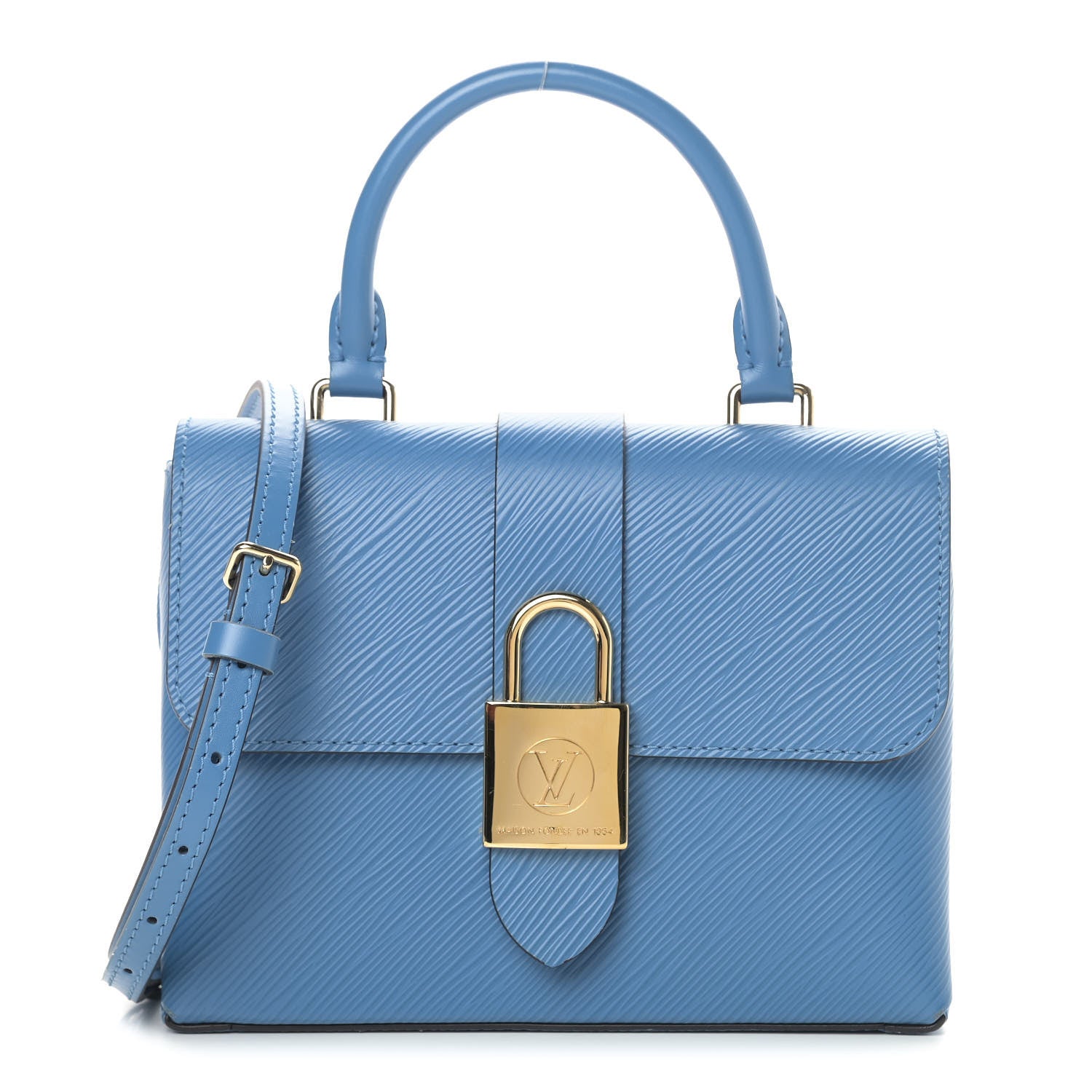 Louis Vuitton Epi Locky BB Blue Jean 1 of 11