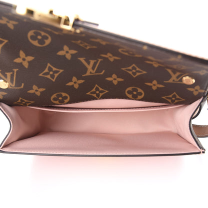 Louis Vuitton Patent Calfskin Monogram Cherrywood BB Rose Ballerine 5 of 8