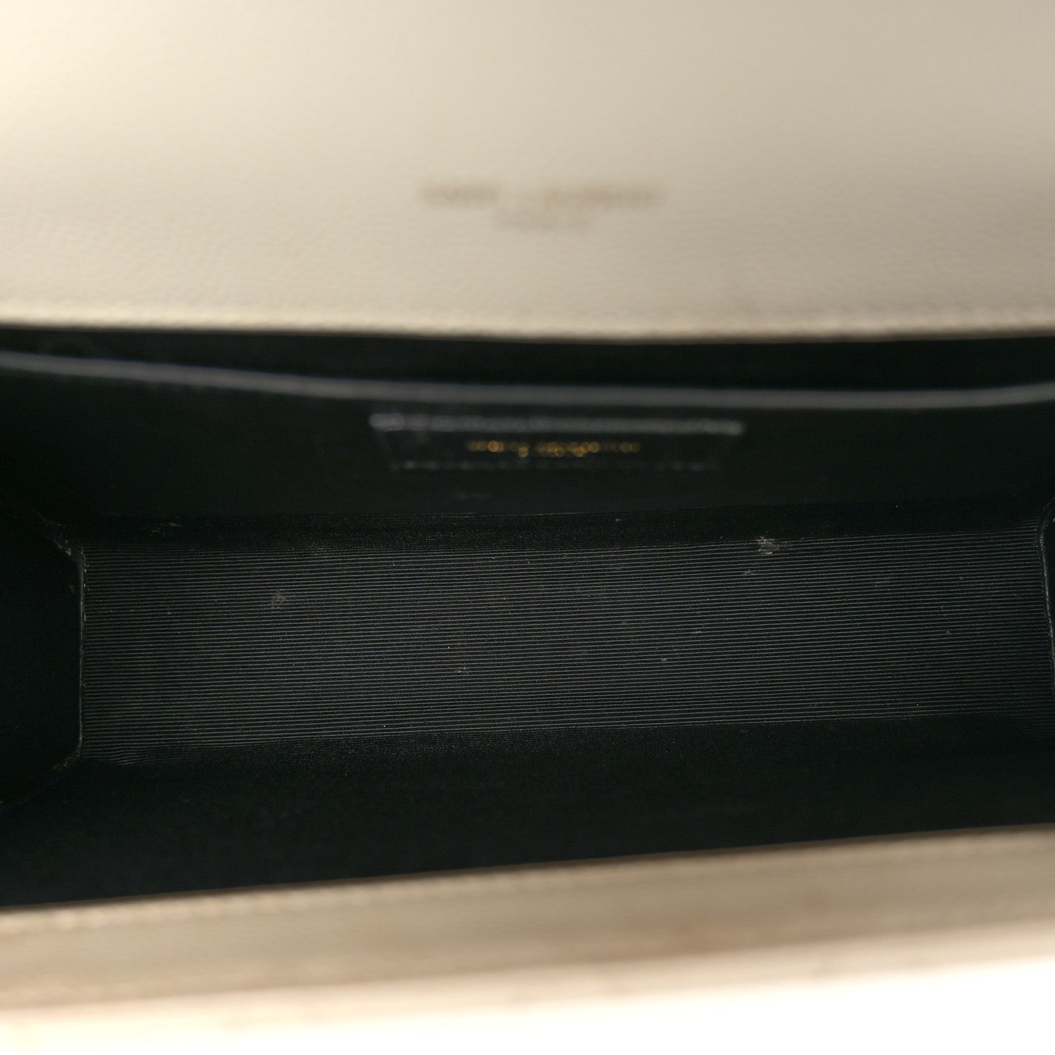 Saint Laurent Grain De Poudre Textured Mixed Matelasse Medium Triquilt Monogram Satchel Crema Soft 5 of 11