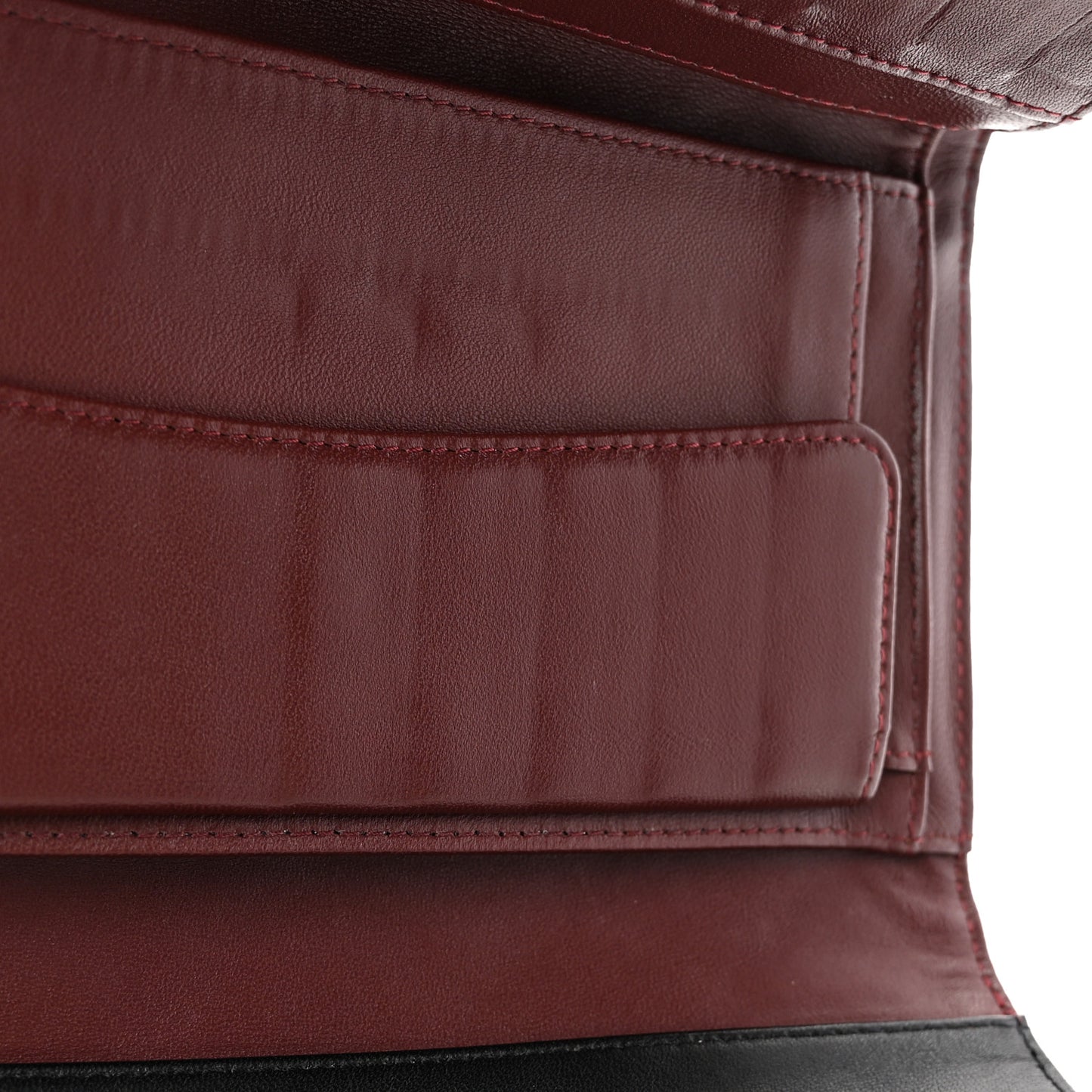 Lambskin Quilted Large Flap Wallet Black
