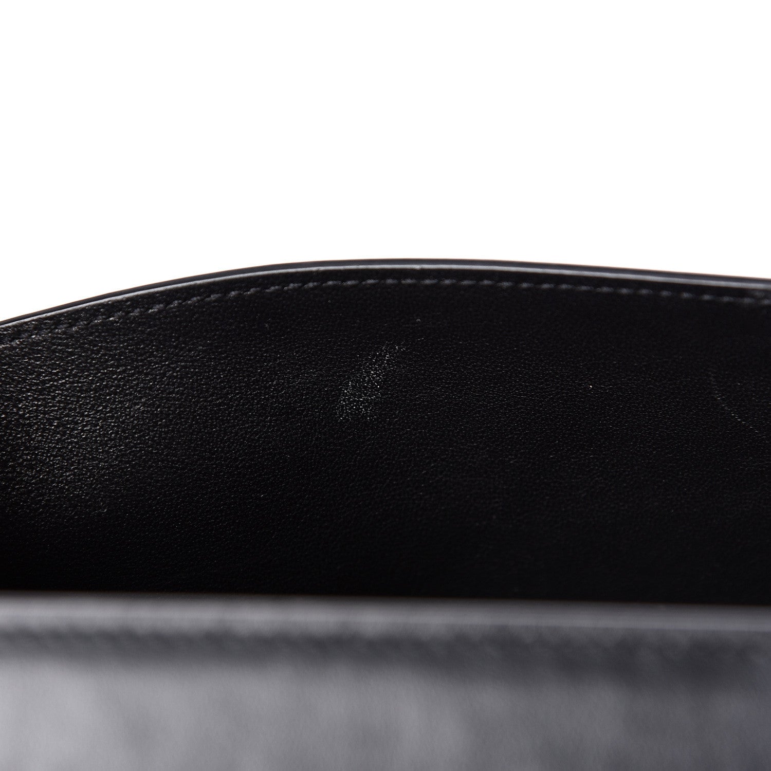 Saint Laurent Smooth Calfskin Catherine Heart Studded Satchel Black 9 of 14