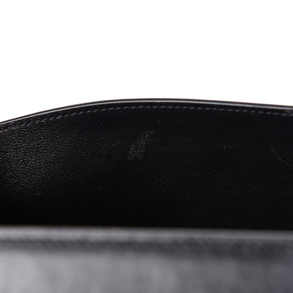 Saint Laurent Smooth Calfskin Catherine Heart Studded Satchel Black 9 of 14