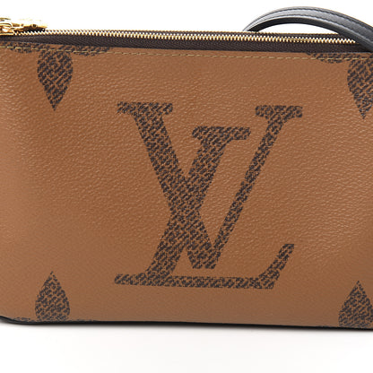 Louis Vuitton Reverse Monogram Giant Double Zip Pochette 9 of 10