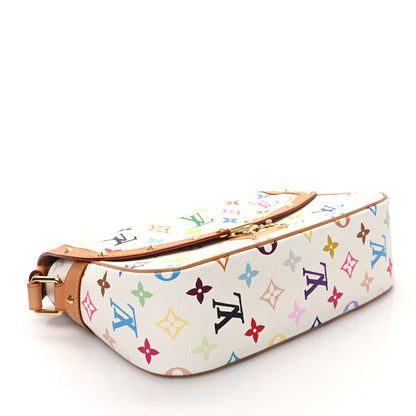 Louis Vuitton Monogram Multicolor Sologne White 4 of 9