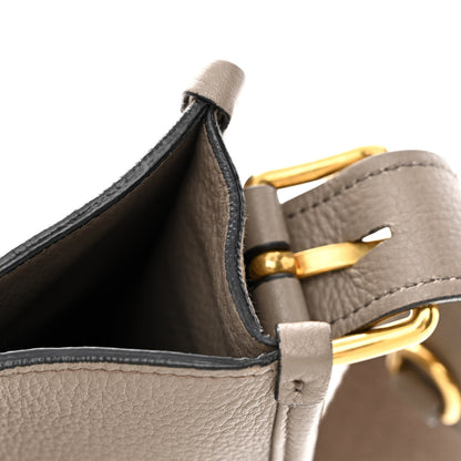 Prada Vitello Daino Messenger Hobo Argilla 13 of 16