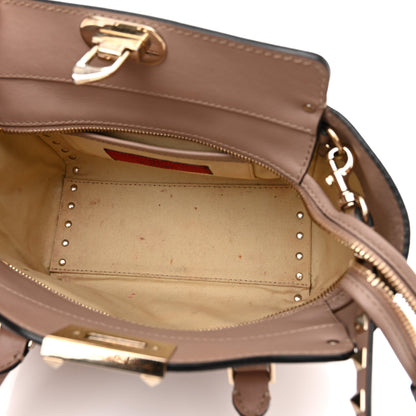 Valentino Garavani Vitello Mini Rockstud Tote Poudre 4 of 21