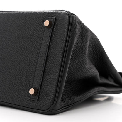Hermes Togo Birkin 30 Black 10 of 14