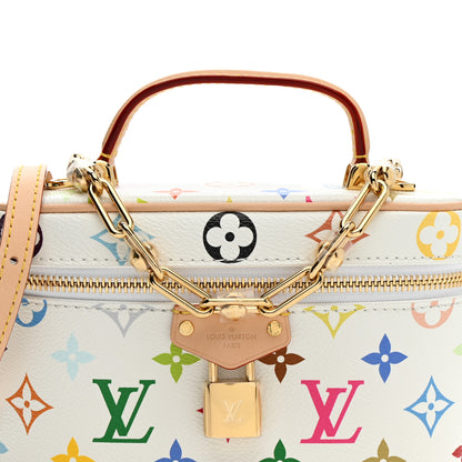 Louis Vuitton LV x TM Monogram Multicolor Vanity Chain Pouch White 7 of 10