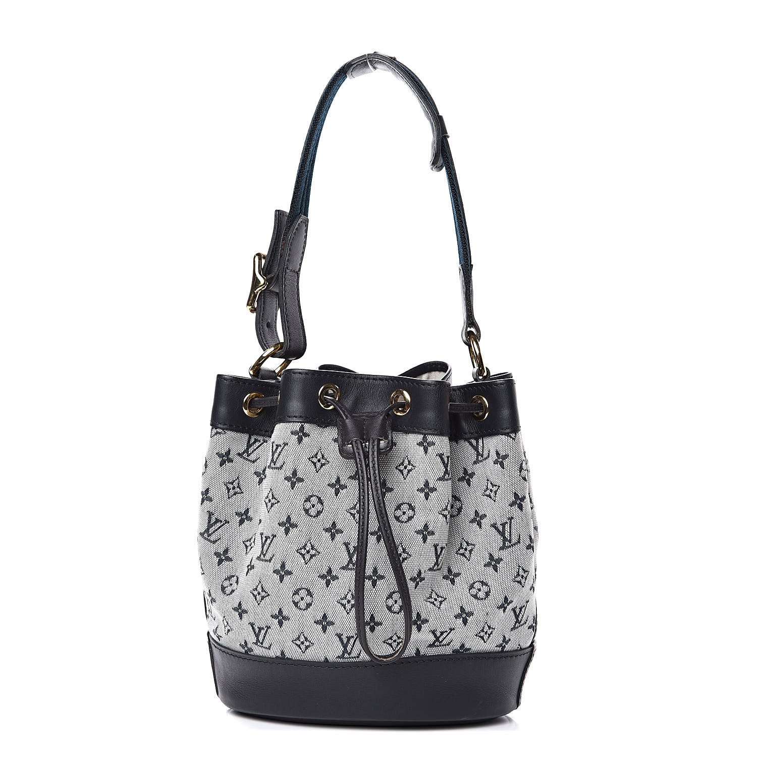 Louis Vuitton Mini Monogram Noelie Blue 1 of 16