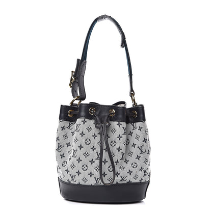 Louis Vuitton Mini Monogram Noelie Blue 1 of 16