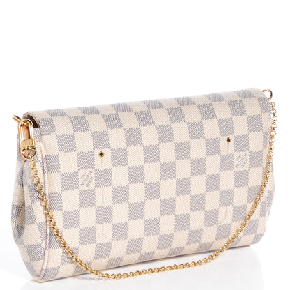 Louis Vuitton Damier Azur Favorite MM 3 of 8