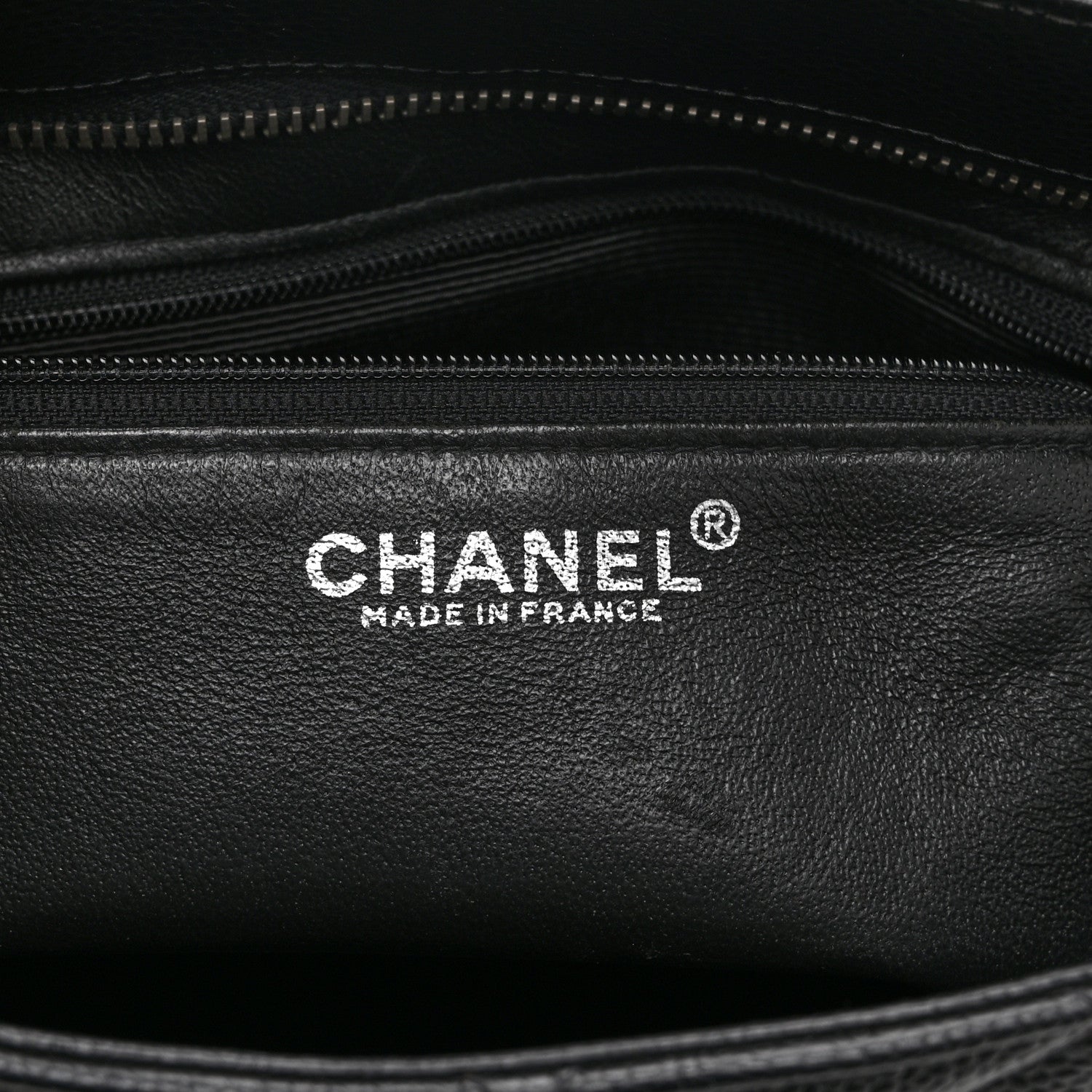Chanel Caviar Quilted Medallion Tote Black 6 of 10