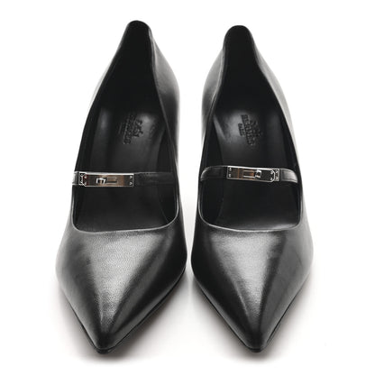 Hermes Nappa Majeste 60 Pumps 38 Black 3 of 10