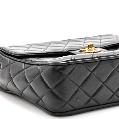 Chanel Lambskin Quilted Tassel Camera Case Black 9 of 10