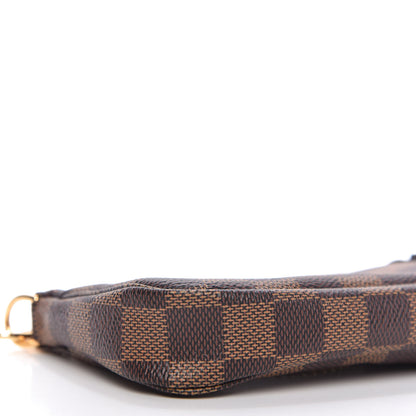 Louis Vuitton Damier Ebene Mini Pochette Accessories 6 of 9